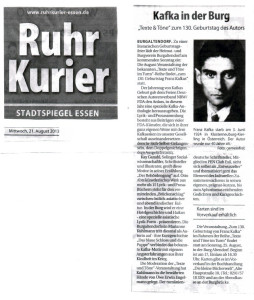 Ruhr Kurier 21. August 2013